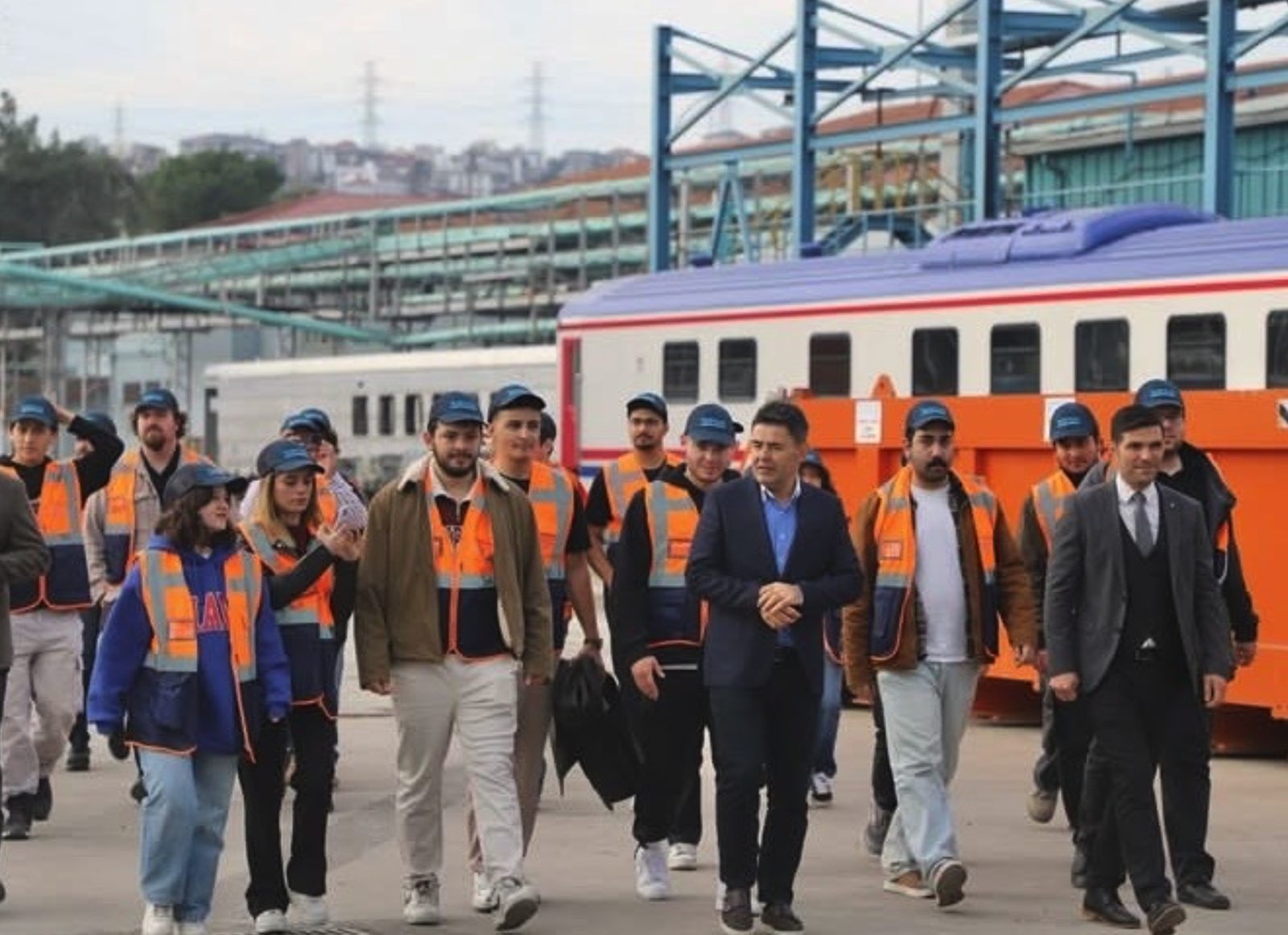 Tren fabrikasına teknik gezi
