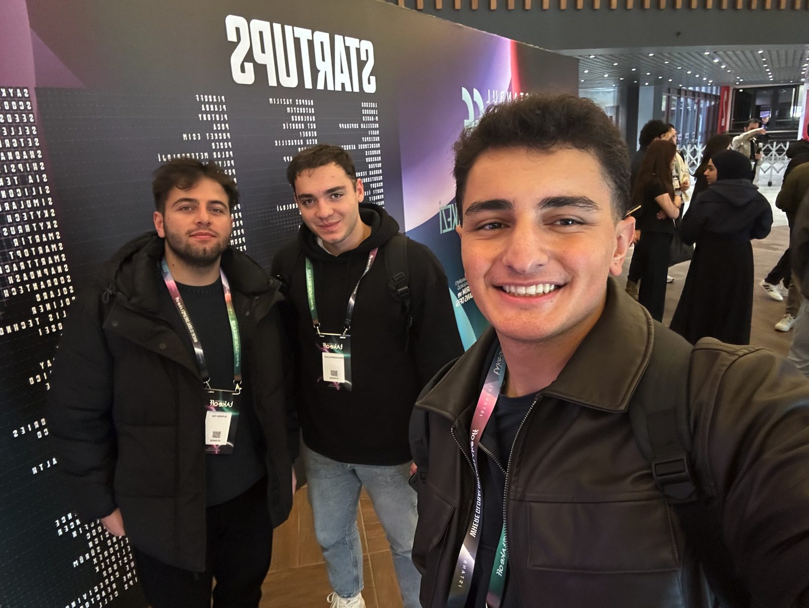 Takeoff İstanbul'da ekip üyeleri